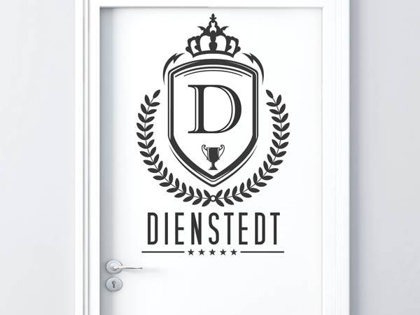 Wandtattoo Dienstedt Wappen
