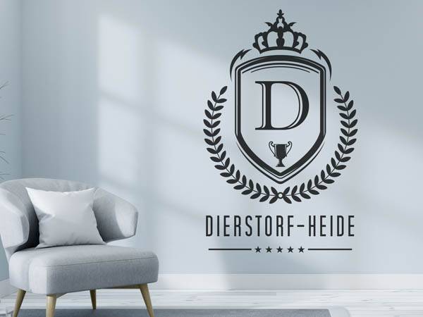 Wandtattoo Dierstorf-Heide Wappen