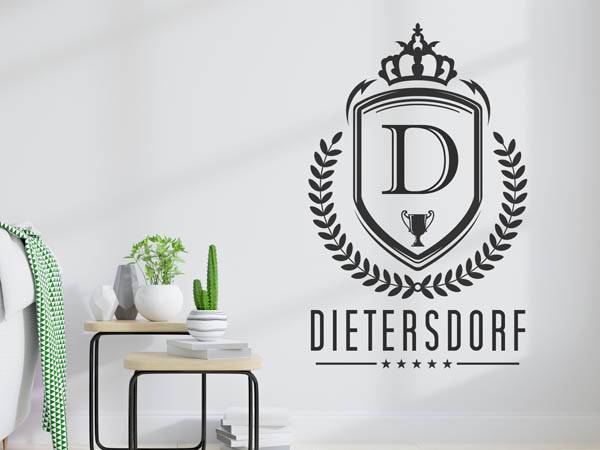 Wandtattoo Dietersdorf Wappen