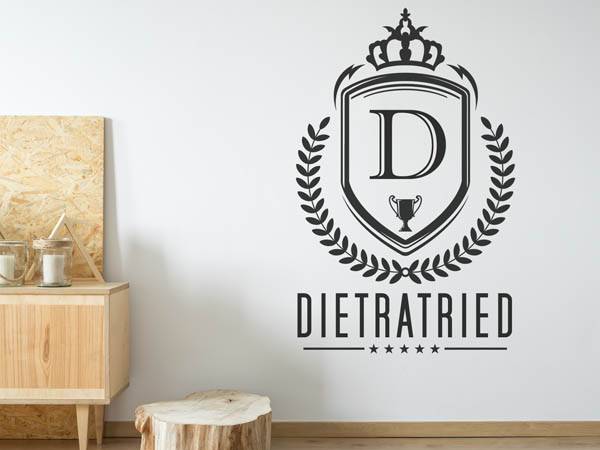 Wandtattoo Dietratried Wappen