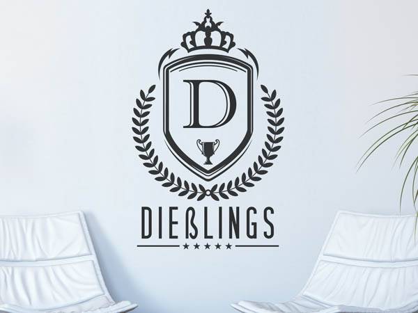 Wandtattoo Dießlings Wappen