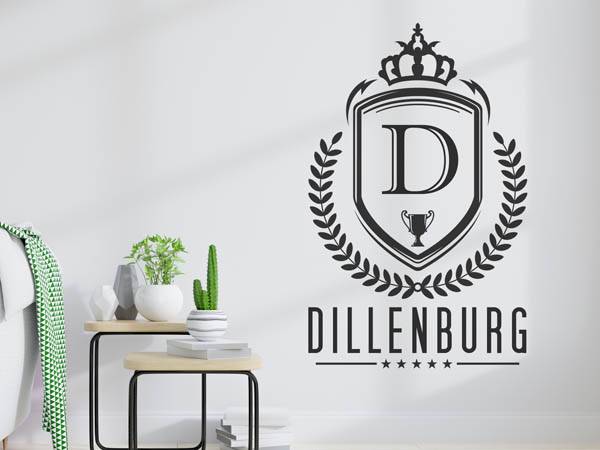 Wandtattoo Dillenburg Wappen