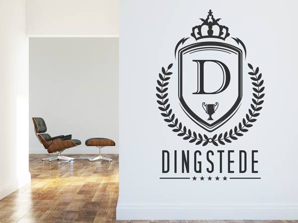 Wandtattoo Dingstede Wappen