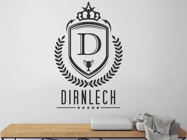 Wandtattoo Dirnlech Wappen
