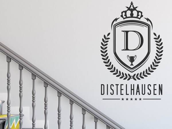 Wandtattoo Distelhausen Wappen
