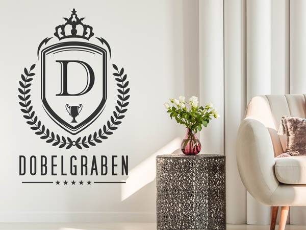 Wandtattoo Dobelgraben Wappen