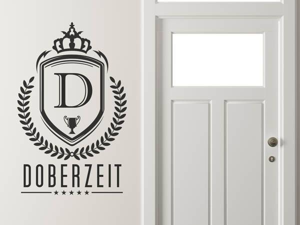 Wandtattoo Doberzeit Wappen