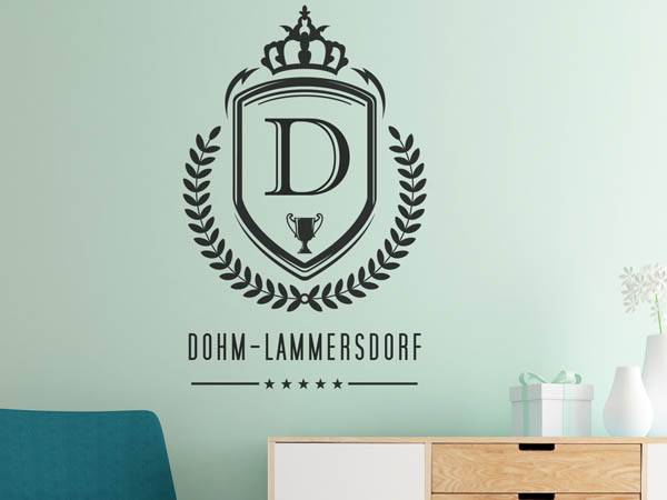 Wandtattoo Dohm-Lammersdorf Wappen