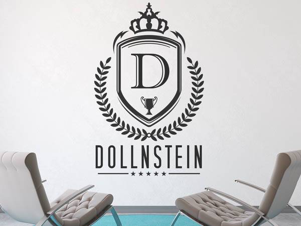 Wandtattoo Dollnstein Wappen