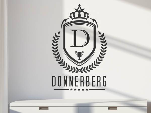 Wandtattoo Donnerberg Wappen