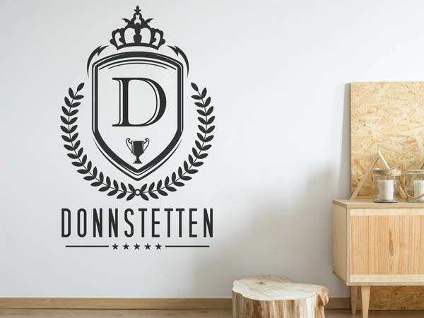 Wandtattoo Donnstetten Wappen