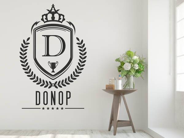 Wandtattoo Donop Wappen