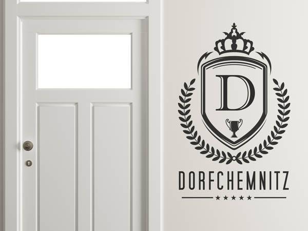 Wandtattoo Dorfchemnitz Wappen