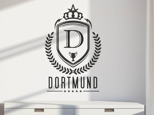 Wandtattoo Dortmund Wappen