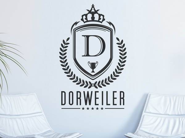 Wandtattoo Dorweiler Wappen