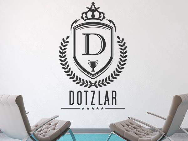 Wandtattoo Dotzlar Wappen