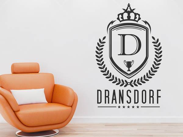 Wandtattoo Dransdorf Wappen