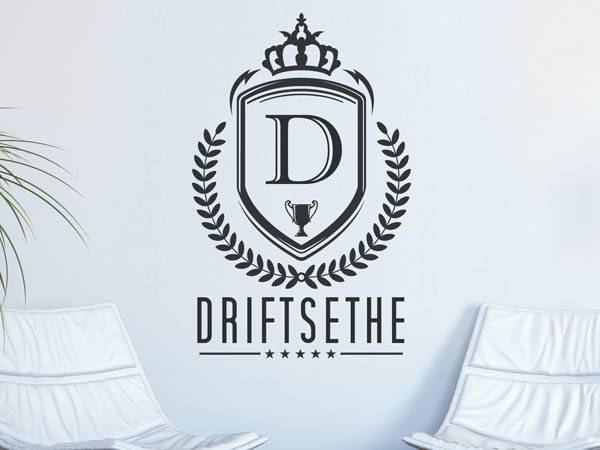 Wandtattoo Driftsethe Wappen