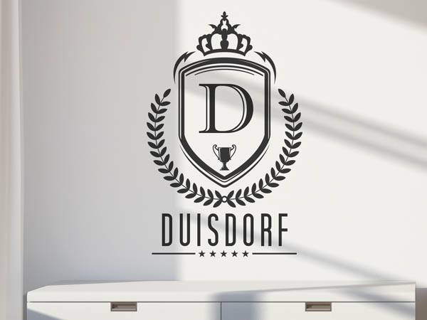 Wandtattoo Duisdorf Wappen