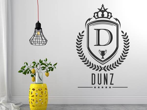 Wandtattoo Dunz Wappen