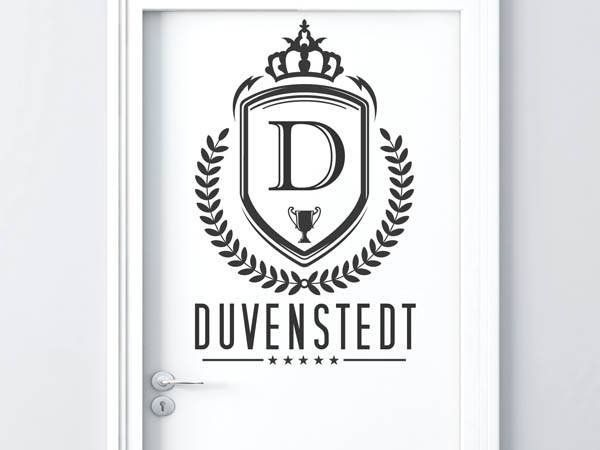 Wandtattoo Duvenstedt Wappen