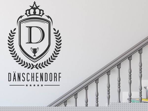 Wandtattoo Dänschendorf Wappen