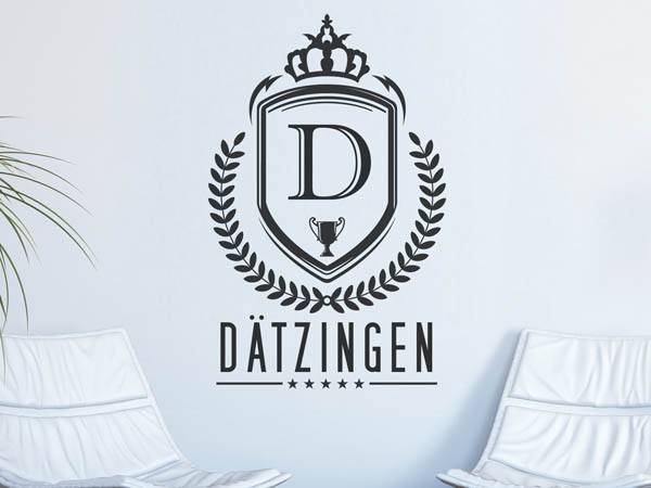 Wandtattoo Dätzingen Wappen