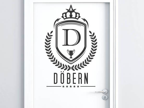 Wandtattoo Döbern Wappen