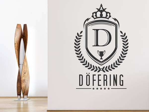 Wandtattoo Döfering Wappen