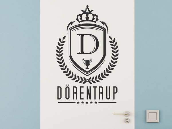 Wandtattoo Dörentrup Wappen