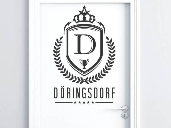 Wandtattoo Döringsdorf Wappen