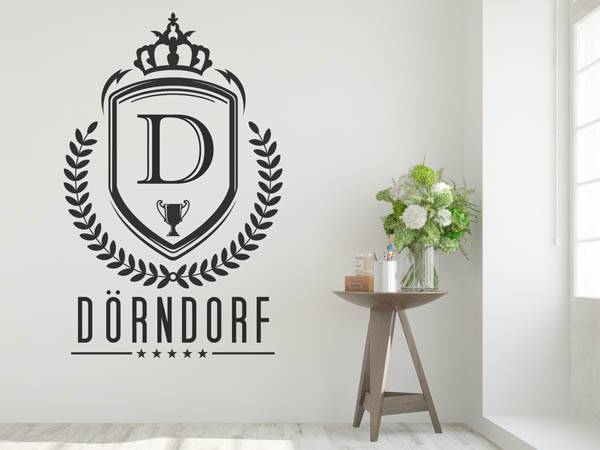 Wandtattoo Dörndorf Wappen