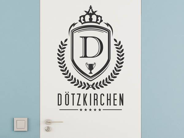 Wandtattoo Dötzkirchen Wappen