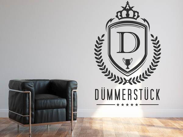 Wandtattoo Dümmerstück Wappen