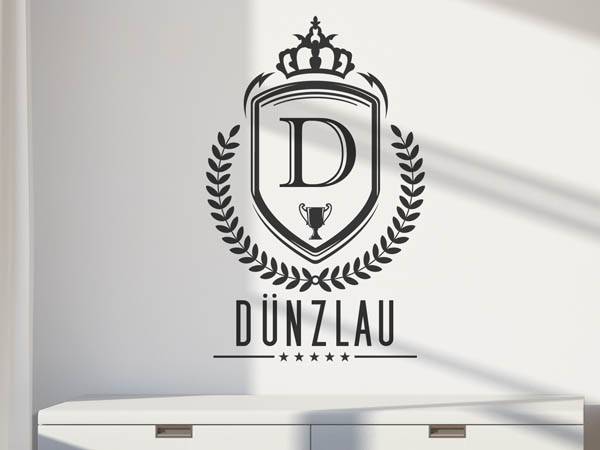 Wandtattoo Dünzlau Wappen