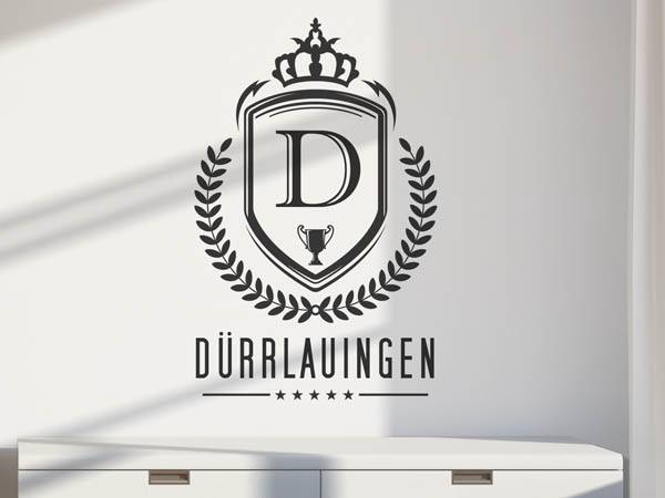 Wandtattoo Dürrlauingen Wappen