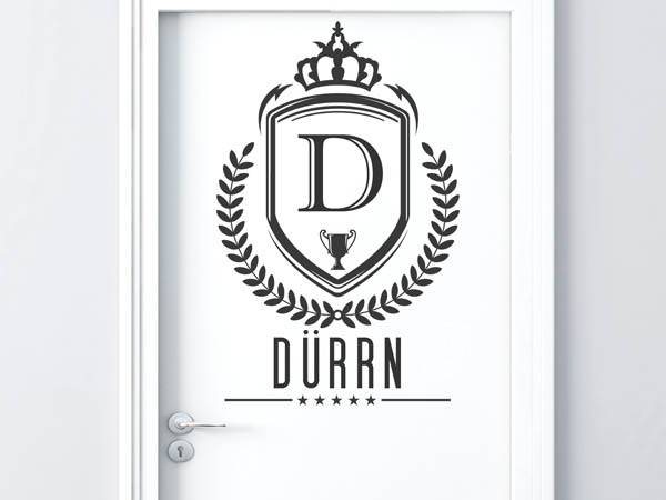 Wandtattoo Dürrn Wappen