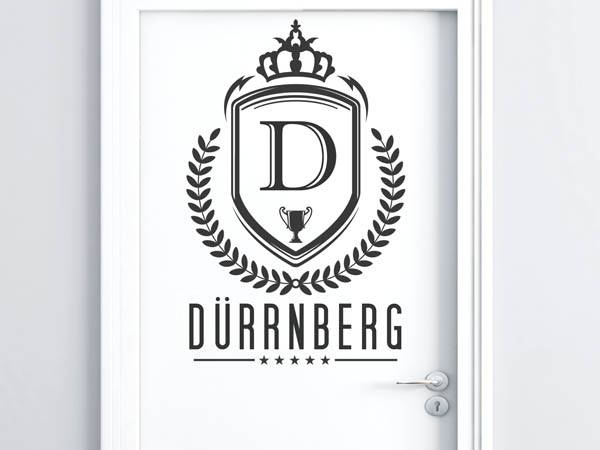 Wandtattoo Dürrnberg Wappen