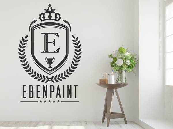 Wandtattoo Ebenpaint Wappen