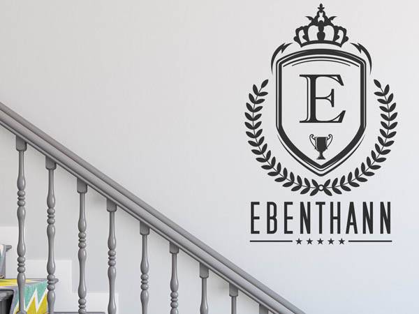 Wandtattoo Ebenthann Wappen