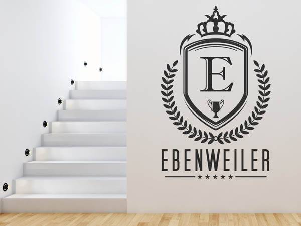 Wandtattoo Ebenweiler Wappen