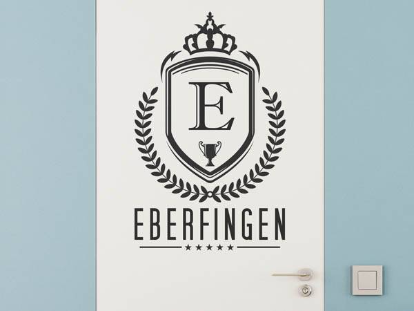 Wandtattoo Eberfingen Wappen