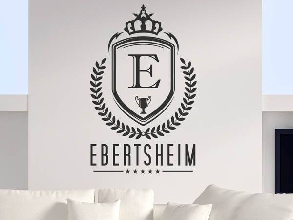 Wandtattoo Ebertsheim Wappen