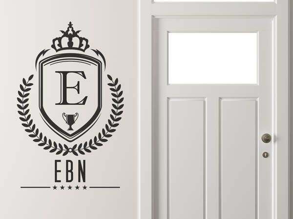 Wandtattoo Ebn Wappen