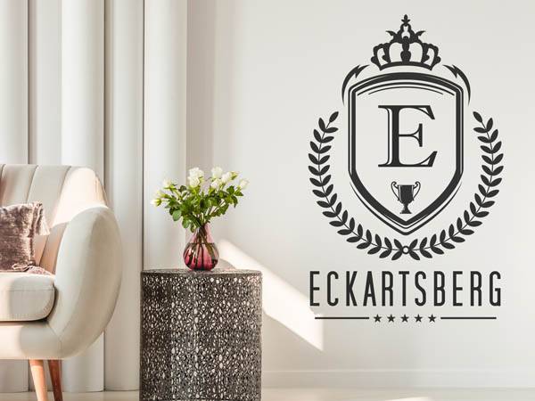 Wandtattoo Eckartsberg Wappen