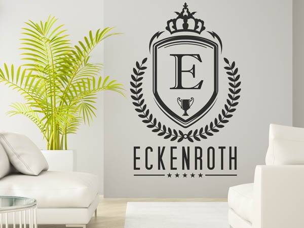 Wandtattoo Eckenroth Wappen