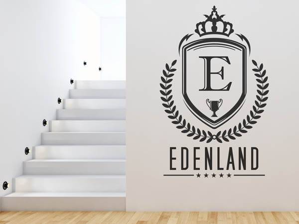 Wandtattoo Edenland Wappen