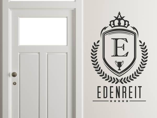 Wandtattoo Edenreit Wappen