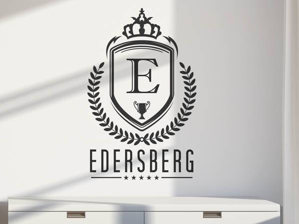 Wandtattoo Edersberg Wappen