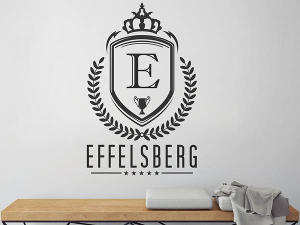 Wandtattoo Effelsberg Wappen